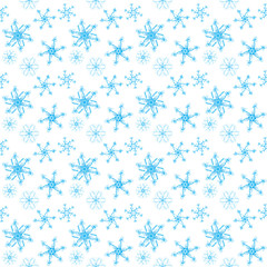 Colorful stars seamless pattern