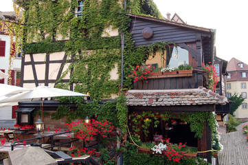 A small restaurant in Strasbourg - France