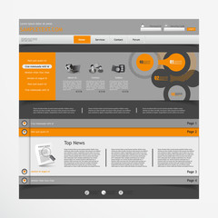 Website Template Design