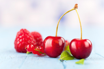 frische Früchte im Sommer