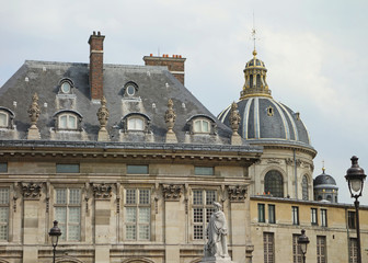 Fototapeta na wymiar Paris Dome de l'Académie Française