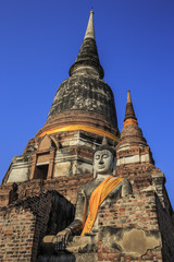 Wonderful Pagoda Wat Chaiwattanaram Temple, Ayutthaya, Thailand