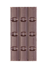 Dark chocolate bar.