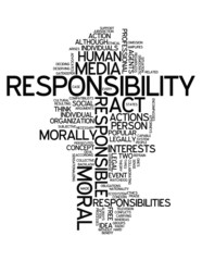 Word Cloud "Responsibility"