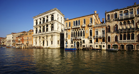 Fototapeta na wymiar Kanał 05, Panorama, Wenecja, Italien