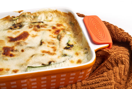 Parmigiana Bianca Di Zucchine