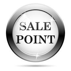 Black and white icon