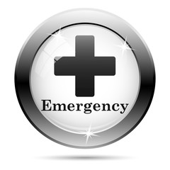 Black and white icon