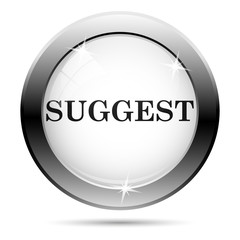 Black and white icon