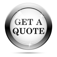 Black and white icon