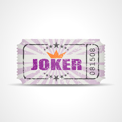 ticket v3 joker I