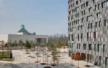 immeubles du plateau du kirchberg