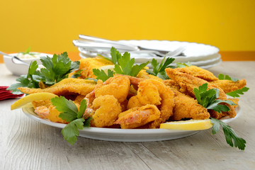 Piatto di pesce fritto