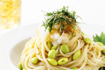 Cold Japanese styled Spaghetti