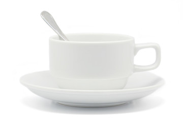 coffee cup and spoon