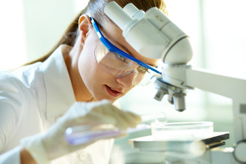 Female chemist
