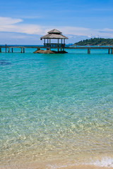 Wooden pier, Thailand.