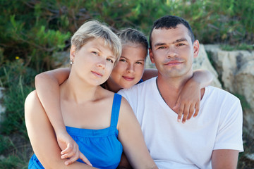 Obraz premium Portrait of happy family