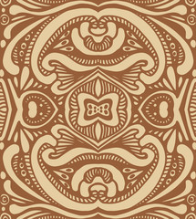 art deco ornamental pattern