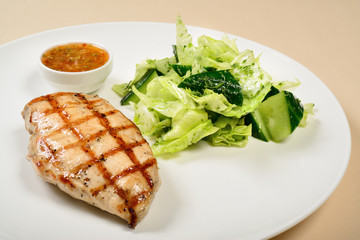 Grilled chicken breast