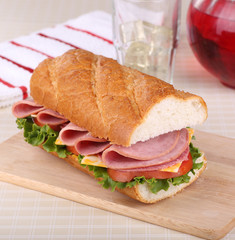 Lunch Meat Sandwich