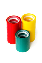 Three colors adhesive tapes