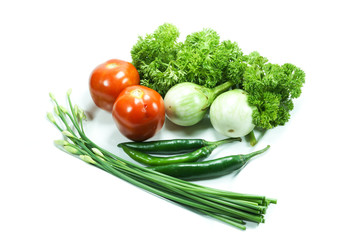 Fresh vegetable prepare for cooking