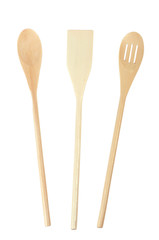 Wooden kitchen utensils
