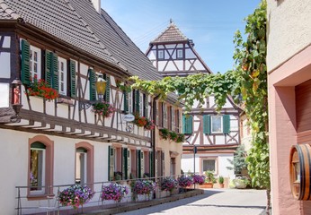 village viticole allemand