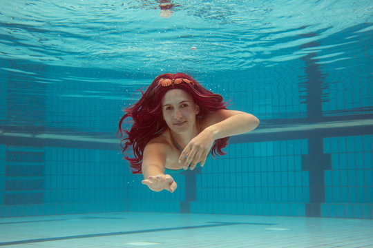 Nixe Unterwasser