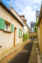 beautiful antique city building