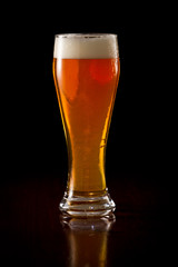 glass with beer
