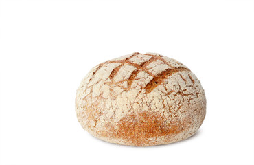 Black bread on white