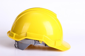 Yellow safety hat