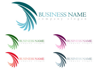 Business logo wing design - 54583375