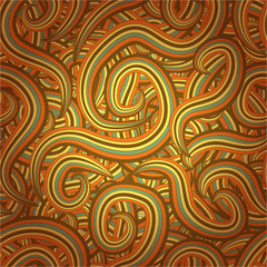 seamless pattern with spiral elements