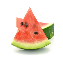 Arbuz na białym tle