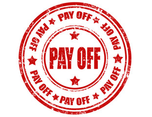 Pay off-stamp