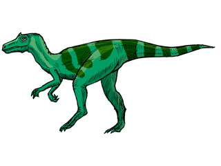 Obraz na płótnie Canvas allosaurus