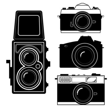 camera vintage camera vector