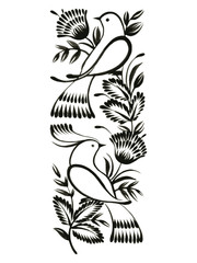 Naklejka premium decorative ornament