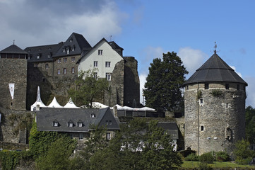 Fototapeta na wymiar Wrażenia z Monschau, uzdrowisku w Eifel
