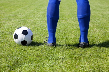 Fototapeta premium Soccer player