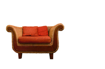classic sofa isolated