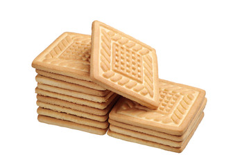 Sweet cookies closeup