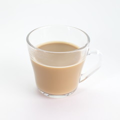 coffee in glass cup