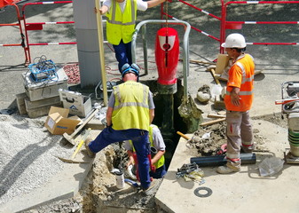 réfection des canalisations