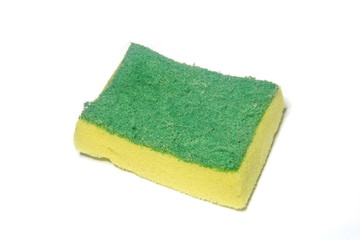 yellow green sponge