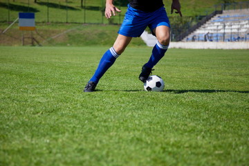 Obraz premium Soccer player