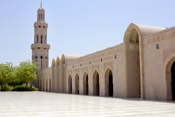 Fototapeta na wymiar Oman, Muscat Grand Mosque